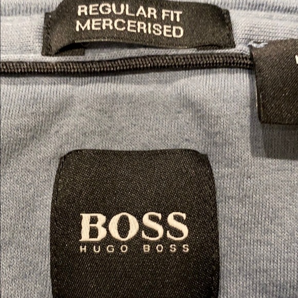 Men’s Hugo Boss Blue T-shirt - Picture 2 of 2